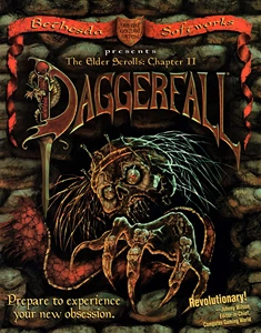 Cover of daggerfal game